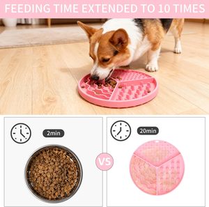 Silicone <b>Cat</b> Dog Licking <b>Mat</b> with Suction Cups Pet Feeding Lick <b>Mat</b> for Dogs Non Toxic Bpa Free Eco Friendly Slow Feeder <b>Mats</b> - Product Image 5