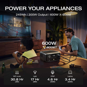 Estación de Energía Portátil RIVER 3 de 256 Wh en Oferta, con Carga Rápida de 1 Hora y Batería LFP para Camping y Emergencias, Envío Gratis - Product Image 3