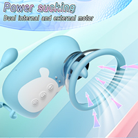 Zunge lecken Brust Vakuum Sauger Vibrator Kegel Vaginal Ball G-Punkt Klitoris stimulator Nippel saugen Vibrator für Frauen