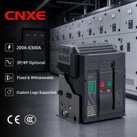 Disjoncteur à air fixe CNXE CHW1-2000 3P 2000A, capacité de coupure 50kA/80kA, 400V/690V, protection industrielle et bâtiment