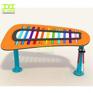 Instruments de musique pour aire de jeux, congas, piano <span class=keywords><strong>en</strong></span> métal, instrument de musique <span class=keywords><strong>en</strong></span> acier pour l'extérieur, <span class=keywords><strong>percussion</strong></span> de dessin animé - Product Image 1
