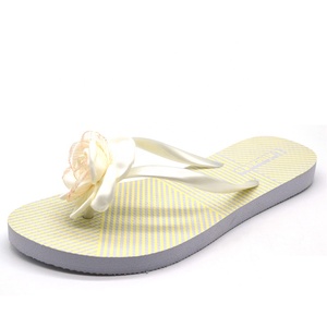 <span class=keywords><strong>Tongs</strong></span> en caoutchouc avec décoration jolie fleur, pour femmes, été, - Product Image 4