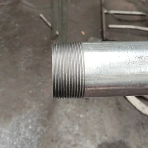 Tuyau en acier galvanisé de haute qualité ASTM A500, tuyau rond, tube en acier soudé pour <span class=keywords><strong>la</strong></span> structure et <span class=keywords><strong>la</strong></span> plomberie - Product Image 1