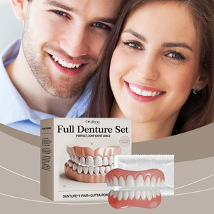 Gran Venta: Juego Completo de Dentadura Postiza, Cubre Dientes, Se Adapta a la Mayoría de las Dentaduras Postizas, Carillas Blanqueadoras para una Sonrisa Perfecta e Instantánea - Product Image 2