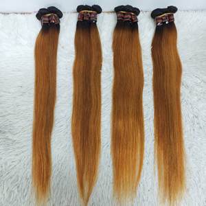 Letsfly - Paquetes de Cabello Lacio de 28 Pulgadas, Color 1B/30, Venta al por Mayor #   Extensiones de Cabello Humano Brasileño 100% Natural, 20 Piezas, 1 kg en Stock - Product Image 5