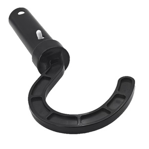 Negro, accesorios de piscina de plástico ganchos parte se conecta a postes telescópicos, ganchos para limpiador de piscina inalámbrico Robogt - Product Image 6