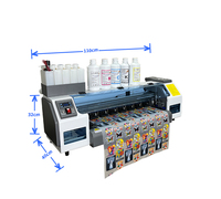 Imprimante DTF haute vitesse 60 cm avec doubles têtes XP600 I1600 I3200 pour machine d'impression de vêtements et de t-shirts