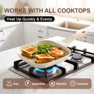 Venta caliente multifuncional antiadherente cuadrado cocina <span class=keywords><strong>parrilla</strong></span> Pan aleación <span class=keywords><strong>de</strong></span> aluminio ecológico <span class=keywords><strong>para</strong></span> Gas y utensilios <span class=keywords><strong>de</strong></span> Cocina <span class=keywords><strong>de</strong></span> Inducción - Product Image 3
