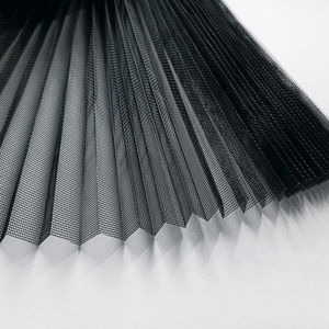 Moustiquaire pliable XFD en polyester plissé, filet anti-mouches, sans phtalates, en polyester enduit de PVC, pour fenêtre - Product Image 1