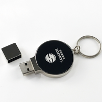 Grosir kustom Usb Flash Disk 8gb 64gb 128gb Memoria Usb Pen Drive 2.0 3.0 kecepatan tinggi Pendrive logam bercahaya USB flash drive