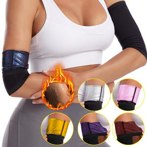 King Mcgreen Star 2 piezas brazo adelgazante mujeres quema grasa recortadores cinturón brazo Shaper mangas protección brazo deporte sudor banda - Product Image 1