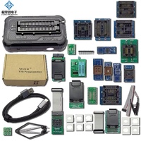 Programmateur universel JQW XGecu T76 + Kit d'adaptateurs 22 pièces 32 bits 200 MHz USB Type-C 76 broches Prise en charge de plus de 26000 circuits intégrés EMMC 140 Mo/s Prix réel
