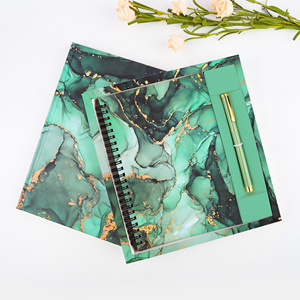 TTX A5 креативная модная мягкая двухпроводная переплетная обложка спиральные переплетные блокноты в ассортименте для школьной работы - Product Image 5