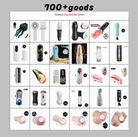 Articles de masturbation masculine très demandés : Kit varié avec manchon en silicone, godemiché et stimulateur, jouets sexuels pour hommes, vente en gros directe d'usine