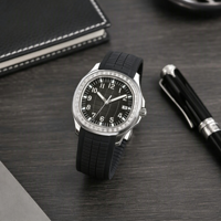 Montre automatique pour homme en acier inoxydable, OEM ODM, logo personnalisé, marque privée, mouvement mécanique à remontage automatique, fournisseur d'usine, vente en gros