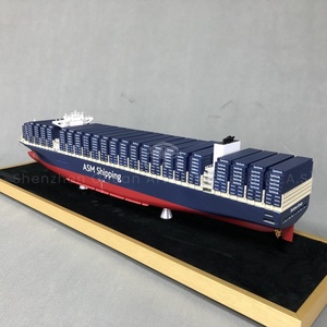 O.a.s tùy chỉnh 65cm ASM Mô hình tàu container nhà máy sản xuất năm mới lưu niệm và mô hình tàu Quà Tặng - Product Image 4