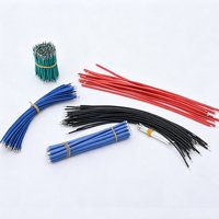 Kabel Harness Kustom dengan Isolasi PVC Multi-warna, Kabel Berujung Ganda yang Sudah Dilucutkan Isolasi untuk PCB & Pengkabelan Peralatan Rumah Tangga