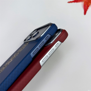 เคสคุณภาพสูงสำหรับ iPhone 18 Pro Max ลายคาร์บอนไฟเบอร์, เคสบางทำจากอะรามิดคาร์บอนไฟเบอร์ 100% สำหรับ iPhone 18 Pro - Product Image 4