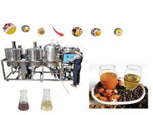 Máquina Refinadora de Aceite Comestible Premium de 500 kg/24 h para Aceite de Palma y Múltiples Aceites Comestibles, Mejore Su Línea de Producción HJ-JLYJ600 - Product Image 1