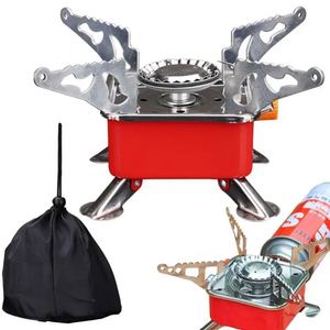 Mini réchaud de camping au kérosène pour cuisinière pliante haute puissance super résistante au vent - Product Image 2