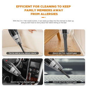 Aspirateur Dreepor 16000Pa, appareil ménager, aspirateur portable sans fil, aspirateur de voiture sans fil Dreepor - Product Image 2