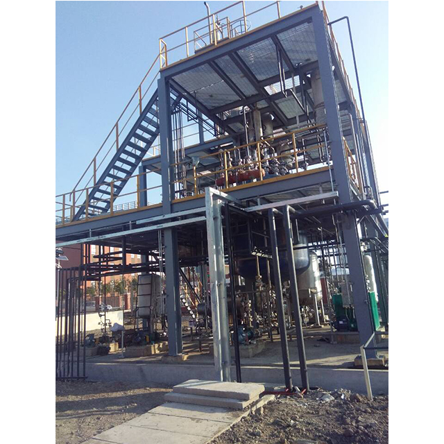 Машина для переработки растительного масла б/у, дистилляционное оборудование для отработанного масла