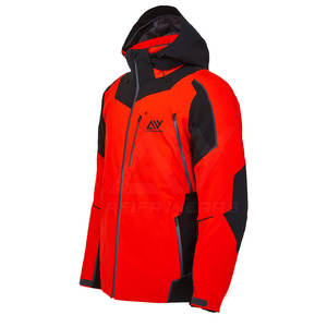 Chaqueta deportiva cortavientos de calle alta de invierno de MOQ bajo, chaqueta de lluvia de montaña impermeable con cuello levantado y capucha Unisex 2024 - Product Image 4