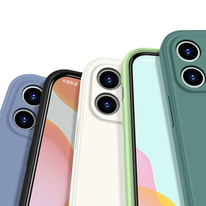 Custodia per telefono cellulare Color caramella opaca per iPhone 14 13 12 <span class=keywords><strong>11</strong></span> <span class=keywords><strong>Pro</strong></span> <span class=keywords><strong>Max</strong></span> Soft TPU custodia con fotocamera di protezione per iPhone 15 16 <span class=keywords><strong>Pro</strong></span> <span class=keywords><strong>Max</strong></span> - Product Image 2