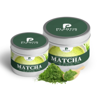 Matcha en gros, OEM, marque privée, matcha de qualité supérieure, grade cérémonial, boîte en métal 30g 50g 100g, poudre de matcha