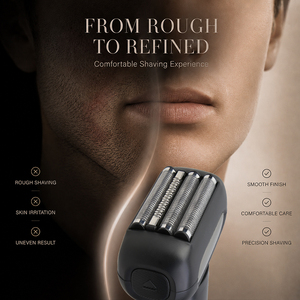 <span class=keywords><strong>Rasoir</strong></span> électrique pour homme, 1200 mAh, rechargeable par USB-C, écran LED, verrouillage <span class=keywords><strong>de</strong></span> voyage, pour le soin personnel, haute qualité - Product Image 2