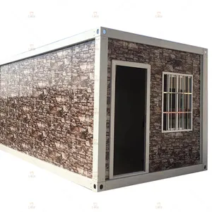 Cbox Casas prefabricadas prefabricated tiny 2 Bedroom Modular Prefab House Luxury Living 20 Foot Mobile Container Home