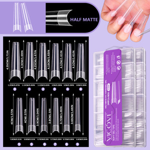 Puntas <span class=keywords><strong>de</strong></span> <span class=keywords><strong>uñas</strong></span> <span class=keywords><strong>de</strong></span> cobertura completa <span class=keywords><strong>de</strong></span> vaquero Extra largo <span class=keywords><strong>de</strong></span> alta calidad Prensa natural transparente en <span class=keywords><strong>uñas</strong></span> Puntas <span class=keywords><strong>de</strong></span> <span class=keywords><strong>uñas</strong></span> postizas en forma <span class=keywords><strong>de</strong></span> T - Product Image 3