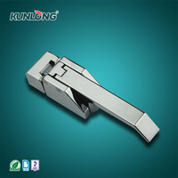 Loquet de compression verrouillable en acier inoxydable SK1-093 avec poignée à levier en zinc massif pour applications de portes