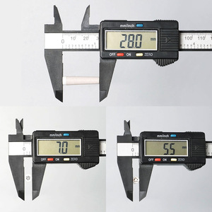 Accessoires de pré-roulage de haute qualité, <span class=keywords><strong>filtre</strong></span> classique manuel en charbon actif biodégradable, pour cigarettes céramiques de 7 mm - Product Image 4