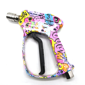 热销产品高压清洗机清洗机水枪1/4英寸快速带泡沫加农炮汽车洗车 - Product Image 1