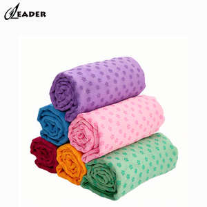 Precio de fábrica Servicio OEM Toalla de <span class=keywords><strong>Yoga</strong></span> de microfibra 183x61cm Antideslizante de secado rápido <span class=keywords><strong>para</strong></span> gimnasio <span class=keywords><strong>Yoga</strong></span> Studio Moq 50 piezas - Product Image 2