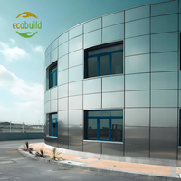 Venta de fábrica de aluminio Alucobond 3mm 4mm Hoja ACP Tablero ACM Señalización Edificio Revestimiento de pared exterior Panel compuesto de aluminio