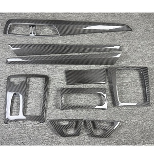Revestimiento Interior de Fibra de Carbono Real para Mercedes W204 W507 Coupé, Modificación del Panel de Control Central Interior, Umbral de Puerta - Product Image 2