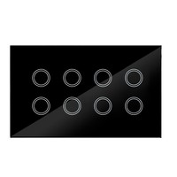 Pour Tuya Smart WiFi 147 voies interrupteur mural avec commande vocale Alexa 4/5/6/8/10 voies interrupteur intelligent Max 10A courant IP65 niveau
