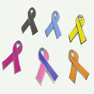 Stifte Rose Octobre Rose Brustkrebs Überlebende Bewusstsein Weiche Emaille Band Anstecknadeln Broschen Stifte für Brustkrebs Tag - Product Image 4