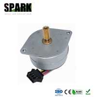Moteur pas à pas à aimant permanent OEM PM42L048 5VDC avec pignon personnalisé pour le contrôle des amortisseurs/vannes, les imprimantes et les scanners