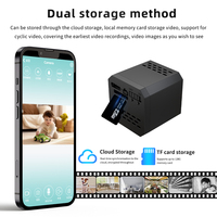 Mini caméra vidéo sans fil WiFi, petit enregistreur, micro mini caméra de sécurité domestique