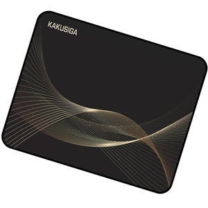 Kakusiga <b>Mouse</b> Pad 26x21cm Black Gaming Surface Smooth Glide Design - Product Image 1