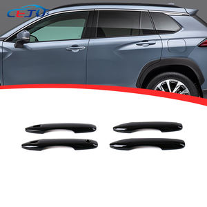 4PCS Accessoires de voiture Bande de protection pour poignée de porte de voiture Autocollant pour Toyota Corolla Cross 2022 - Product Image 1