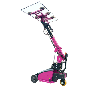 Alat Pengangkat Lempengan Granit Marmer Kaca Kayu Lapis Elektrik dengan Penghisap Vakum Mobile - Product Image 1