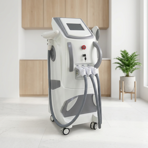 Máquina de belleza multifuncional con 3 cabezales OPT SHR E-Light, depilación IPL, radiofrecuencia para tensar la piel, láser Nd-Yag para eliminar tatuajes - Product Image 1