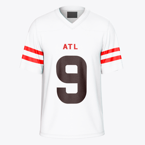 Geborduurde voetbalshirts voor heren, op maat gemaakte American football team uniformen - Product Image 4