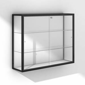 Vetrina da Parete KEWAY con Cornice <span class=keywords><strong>in</strong></span> Alluminio, Espositore per Trofei, Telefoni, Borse e Utensili da <span class=keywords><strong>Cucina</strong></span> - Product Image 5