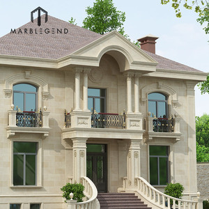 Cổ Điển Kiến Trúc Yếu Tố Đá Cột Đá Cẩm Thạch Tự Nhiên Đá Portico Cho Bán - Product Image 4