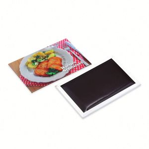 Factory Customized Printing Tourist Souvenir Belgium Tinplate Photo Tin <b>Fridge</b> Magnet - Product Image 2